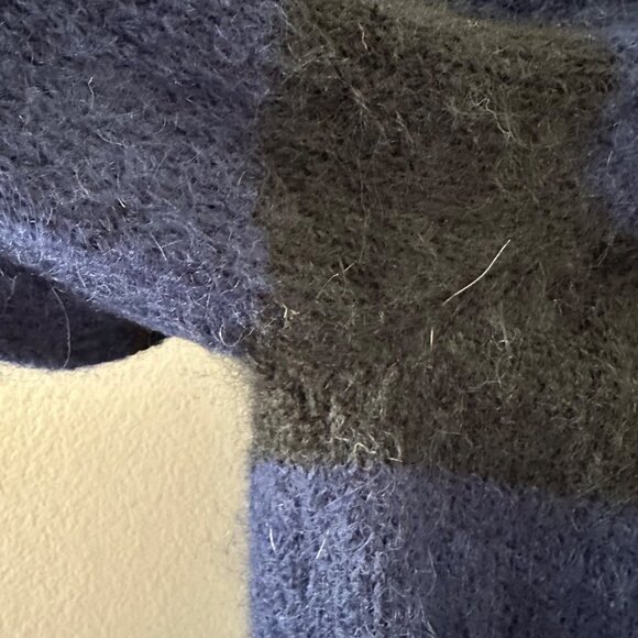 COS Stripe Ribbed Crew Neck Relaxed Fit Knit Jumper Long Sleeve Mohair Wool Blen - Picture 5 of 8